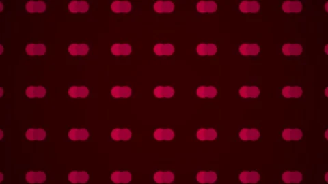 Red Pink Metaball Grid Merging 4K Seamless Loop Background Vidéo 334654408