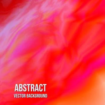 Red pink orange diffusion marble texture glitch vector background. Smooth sil Illustrazione stock