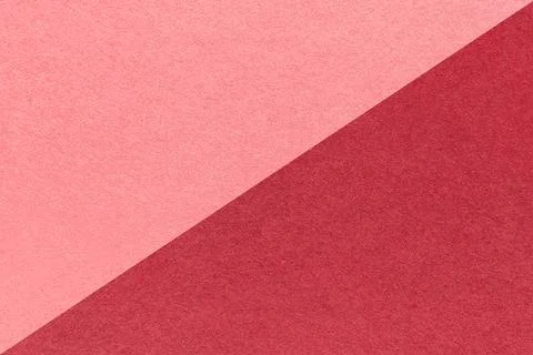 Red pink paper texture two color background with diagonal split and copy sp.. Stock Illustration
