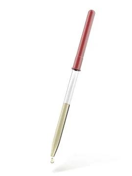 Red pipette Stock Illustration