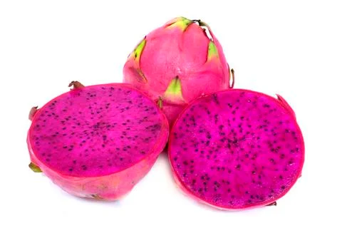 Red pitahaya Stock Photos