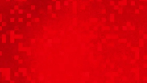 Red Pixelated Digital Background Loop. Stock Footage 286435456