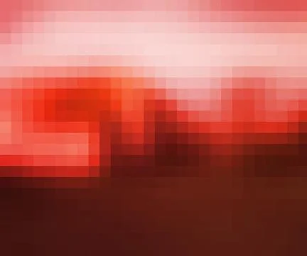 Red pixels mosaic texture Stock Illustration
