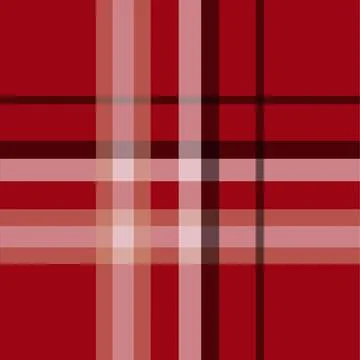 Red plaid pattern fabric texture Stock Illustration