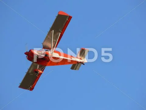 Red plane Stock Photos
