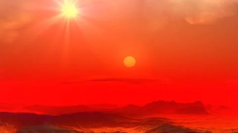 Red planet Stock Footage 8657943