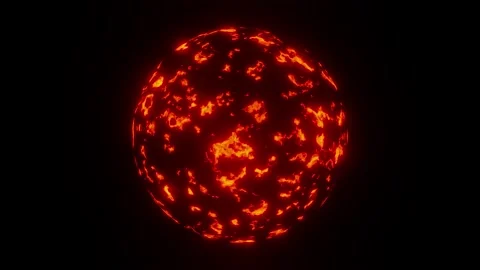 Red planet Video stock 134828576