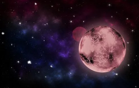 Red Planet Illustrazione stock
