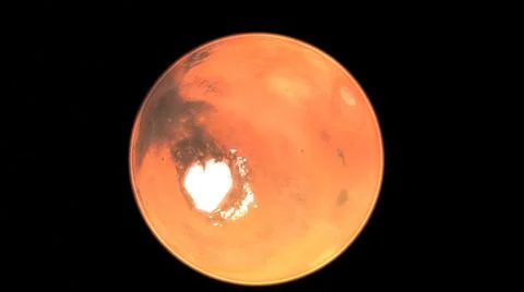 Red planet mars Stock Illustration