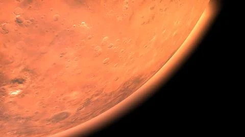 Red planet mars Stock Illustration