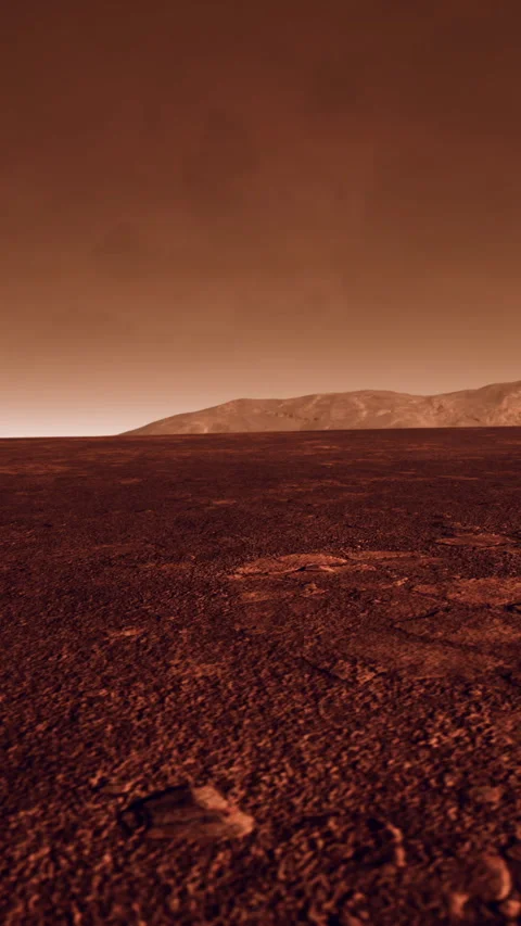 Red Planet Mars like landscape Vidéo 306289532