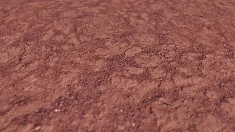 Red planet Mars rocky surface texture Stock Footage 149310791