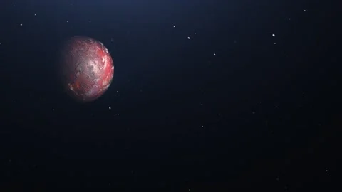 Red Planet Orb - render 3 Stock Footage 201349657