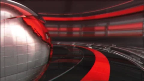 Red Planet Tech Background 1 Stock Footage 236696429