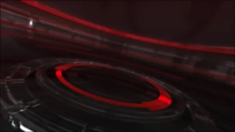 Red Planet Tech Background 4 Stock Footage 236695743