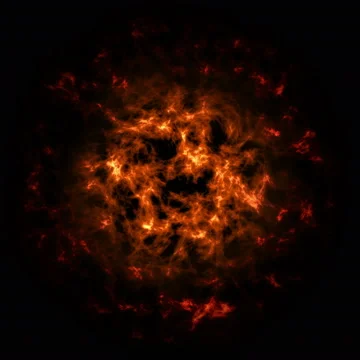 Red Plasma Background Loop 動画素材 55064094