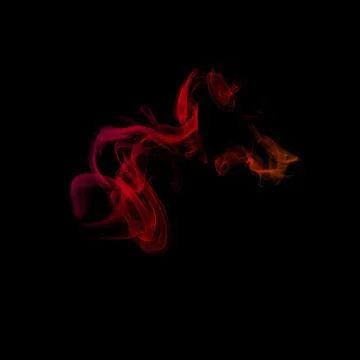 Red plasma clasp smoke effect, smoke or fire glow, visual effect layer over.. Stock Photos
