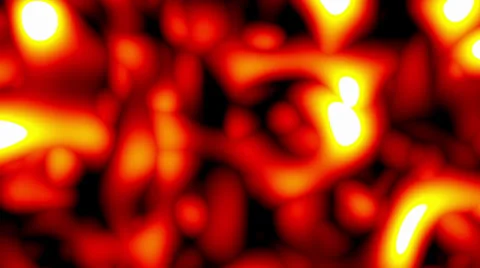 Red Plasma Flow Close Stock Footage 28476480