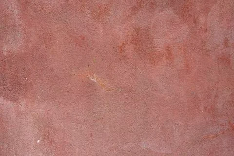 Red plastered wall for backgrounds Stock Photos