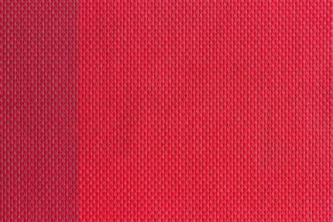 Red plastic woven fabric samples, texture background Stock Photos