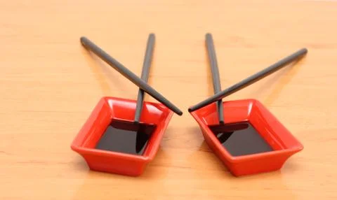 Red plate Stock Photos