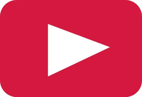 Red Play button Stock Illustration