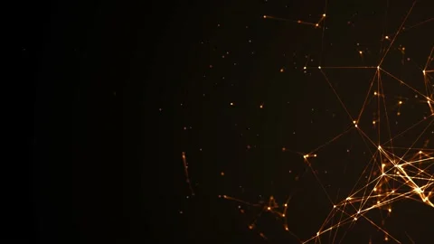 Red plexus and dust particles background Stock Footage 150417517