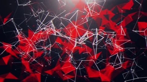 Red Plexus Stock Footage 89872412
