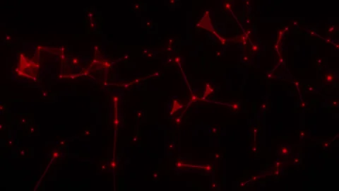 Red Plexus Stock Footage 299861501