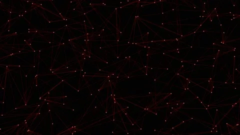 Red plexus lines footage animation. Stock-Footage 168332574