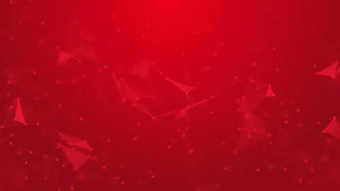 Red plexus movement and floating of modern and digital technology Stock Footage 327345479