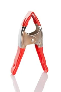 Red pliers Stock Photos