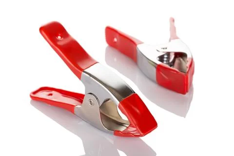 Red pliers Stock Photos