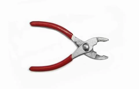 Red pliers Stock Photos