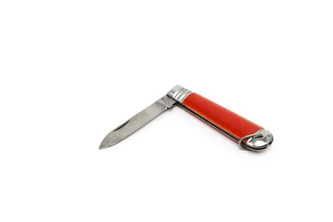 Red Pocket Knife Stock Photos