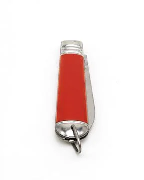 Red Pocket Knife Stock Photos