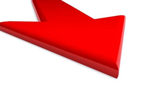 Red pointer. 3D red pointer. 3D Copyright: xZoonar.com/SerhiixPavlovx 1347... Stock Photos