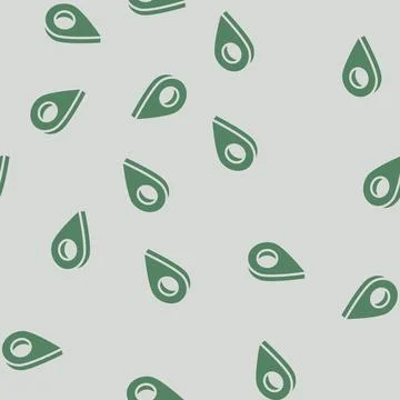 Red pointer map location glyph vector seamless pattern Illustrazione stock