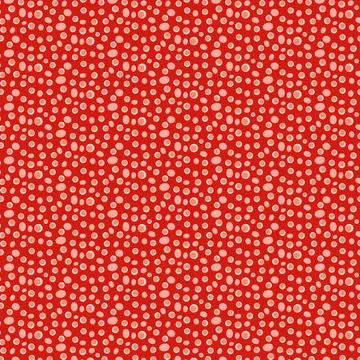 Red Polka Dot Pattern Illustrazione stock
