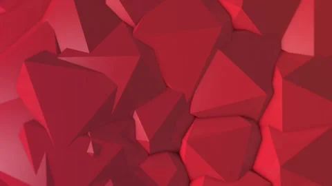 Red Polygon Background For Videos Stock Footage 292338009
