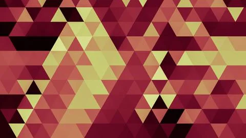 Red polygonal pattern Abstract geometric background Triangular mosaic, perfec イラスト素材
