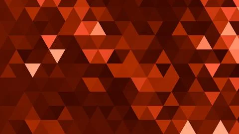 Red polygonal pattern Abstract geometric background Triangular mosaic, perfec イラスト素材