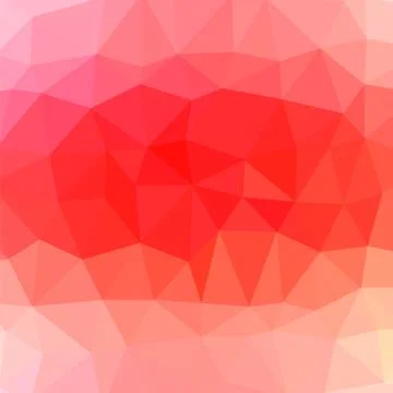 Red Polygonal Pattern 스톡 일러스트