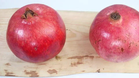 Red pomegranate Stock Footage 234329822