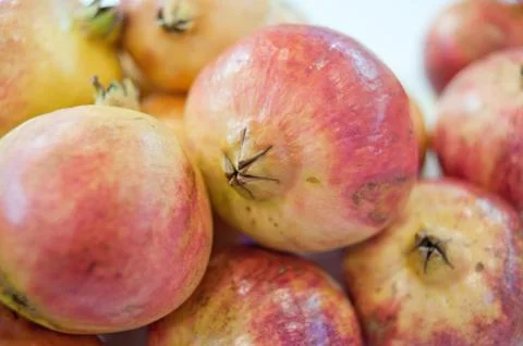 Red pomegranate Stock Photos