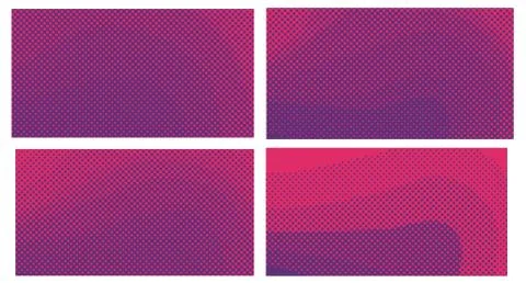 Red pop art background. Abstract creative vector comics style blank layout te イラスト素材