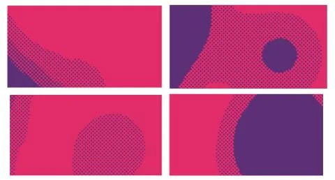 Red pop art background. Abstract creative vector comics style blank layout te 스톡 일러스트
