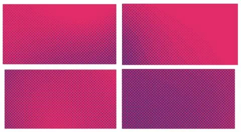 Red pop art background with dots. Abstract creative vector style comics. Layo Stock Illustration