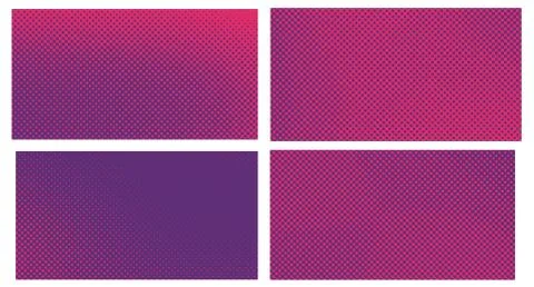 Red pop art background with dots. Abstract creative vector style comics. Layo Stock Illustration