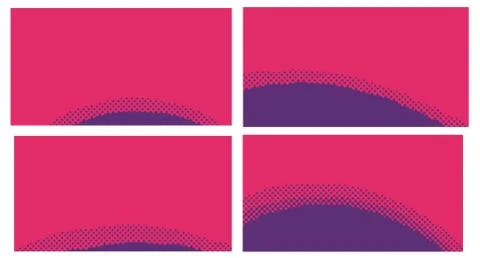 Red pop art background with dots. Abstract creative vector style comics. Layo Illustrazione stock